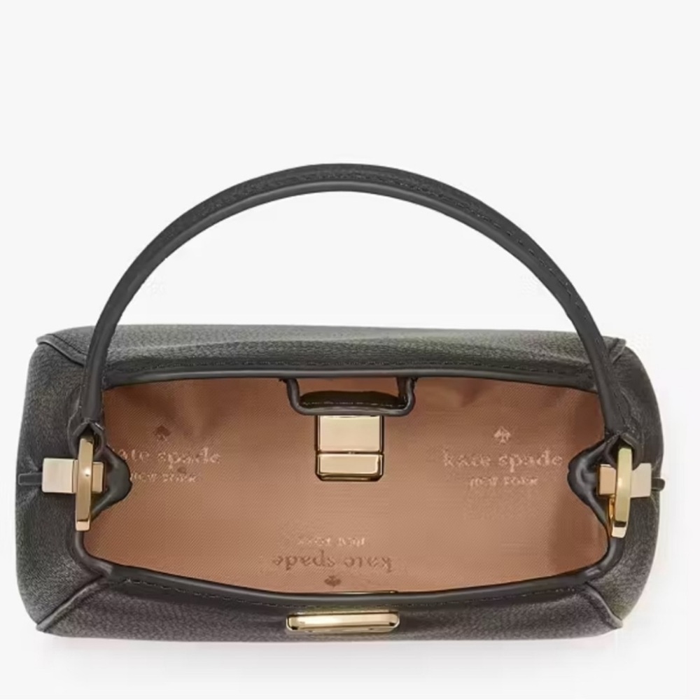 Kate Spade ♠️ Phoebe Mini Top Handle Crossbody in Black NWT - Picture 4 of 9